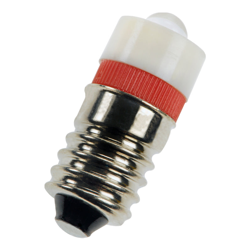 0,38W, 5lm, 24-28V AC/DC, 10x24mm, E10, LED-Signallampe