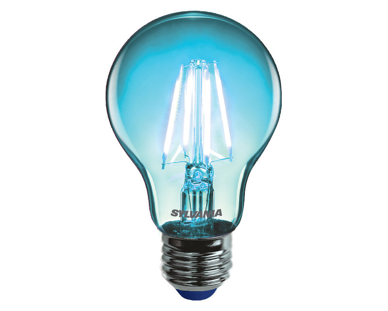 4.1W, 80lm, ToLEDo Festoon Chroma, E27, IP54, 60x106mm, Sininen Led lamppu Sylvania
